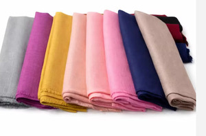 Chales de Lana en Colores Pastel Suaves con Elegantes Cuadros, Abrigos Cálidos de Invierno, Accesorios de Moda y Suministros - Product Image 2