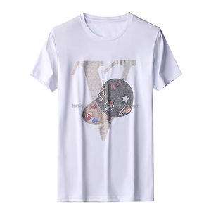 Camisetas estampadas de algodón para hombre, camisetas 100% de algodón personalizadas con estilo para verano - Product Image 6