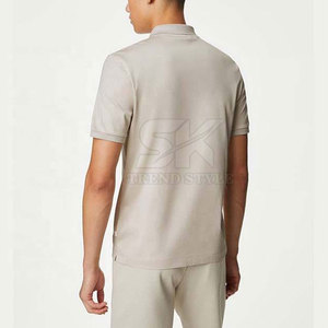 Latest Design Best Selling Men <b>Zip</b> <b>Up</b> Plain <b>Polo</b> Shirts In Low MOQ Short Sleeves Slim Fit Men <b>Zip</b> <b>Up</b> Plain <b>Polo</b> Shirts - Product Image 2