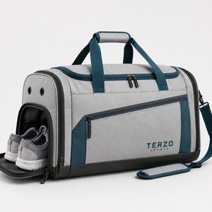 Bolsa Deportiva Terzo de 30-40L, Bolsa de Gimnasio de Tela Oxford con Correa Ajustable y Compartimento Interior, Estilo Casual Unisex - Product Image 3