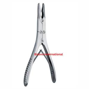 BISONS - Instrumentos Quirúrgicos de Acero Inoxidable al por Mayor, Mini Rongeurs Manuales Curvos y Rectos para Cortar Huesos - Product Image 1