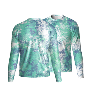 Camisa de Pesca Personalizada para Hombre, UPF 50, Impermeable, Transpirable, Manga Larga, para Caza al Aire Libre, Poliéster y Elastano, Secado Rápido, Ropa Deportiva - Product Image 2