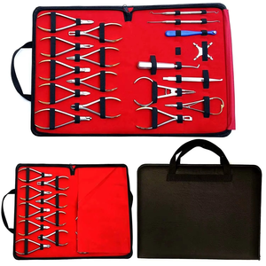 Kit d'instruments de laparotomie de base personnalisé de qualité supérieure, 18 pièces, manuel, réutilisable, certifié CE, en acier inoxydable, usage général - Product Image 5