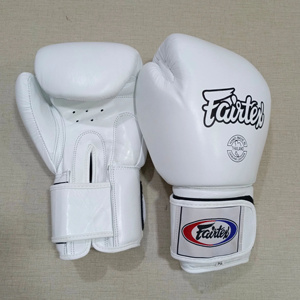 นวมชกมวย Fairtex ปักโลโก้และออกแบบได้ตามต้องการ คุณภาพดี ผลิตจากหนังแท้ รุ่น RL-BG-273 - Product Image 4