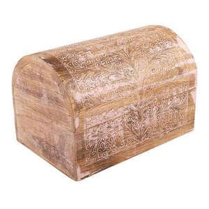 Boîte en bois sculptée à la main, design personnalisé, pour bijoux, colliers et bracelets, au meilleur prix. Boîte cadeau en bois. - Product Image 4