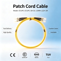 High-Quality SC-LC Single Mode Simplex Fiber Optic Patch Cord / FC APC Fiber Optic Pigtail Network Cable Assembly