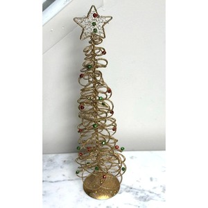 Unique Style Glittery Christmas <b>Tree</b> Decor Reusable Seasonal Ornament for Scandinavian and Contemporary Decor Themes - Product Image 3
