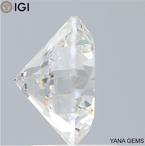 Diamante cultivado en laboratorio CVD con certificado IGI, claridad VVS1, color F, forma redonda de 8.71 mm, 2.50 quilates, para anillo de propuesta de estilo. - Product Image 3