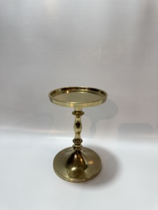 <b>Rustic</b> Branch Gold Aluminium Candle Holder Botanical Tree Branch Stem Taper Candlestick Stand Modern <b>Rustic</b> Table Decor - Product Image 5