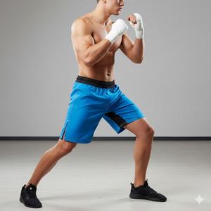 กางเกงชกมวยผู้ชายขายส่ง กางเกงฝึกซ้อม MMA กางเกงกีฬาระบายอากาศได้ดี - Product Image 3