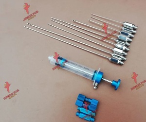 Juego de 16 herramientas Lipo Luer Lock para trasplante de grasa facial, instrumentos de succión facial de calidad premium con certificación CE - Product Image 5