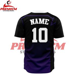 Maillot et T-shirt de Baseball Unisexe Personnalisables avec Nom et Logo d'Équipe – Vêtements de Sport Respirants – Service OEM ODM - Product Image 6