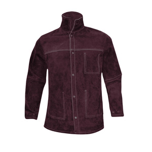 Best Performance Cowhide Split Leather Heavy Duty Welding <b>Jacket</b> Construction Industrial Abrasion Heat Resistant Welders <b>Jacket</b> - Product Image 4