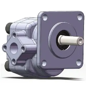 छोटे हाइड्रोलिक सिस्टम के लिए जीपीवाई कम शोर उच्च दबाव छोटे विस्थापन गियर पंप