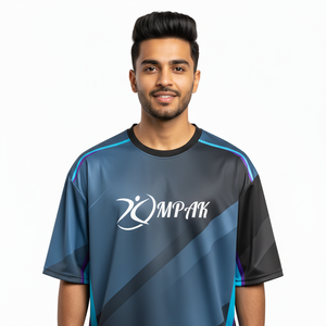 Camiseta Urbana de Moda, Sublimada, Holgada, Informal para Hombre - Product Image 1