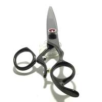Tijeras Profesionales Multifuncionales OEM de Alta Calidad, de Acero Inoxidable Negro de 8 Pulgadas, Modernas y Portátiles para Peluquería Canina