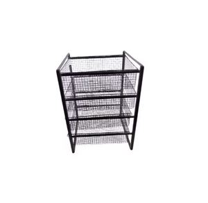 อ่างน้ำนกโลหะสีน้ำตาลพร้อมที่ให้อาหารไม้ สำหรับตกแต่งสวน ทำด้วยมือ จำหน่ายจำนวนมาก - Product Image 2