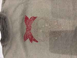 T-shirt personnalisé streetwear avec broderie en strass, coupe ample et oversize, impression sérigraphique pour hommes - Product Image 4