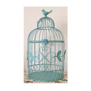 Centro de Mesa Decorativo con Jaula de Pájaros de Metal, Diseño Vintage, Ideal para Decoración y Estilismo de Eventos - Product Image 3