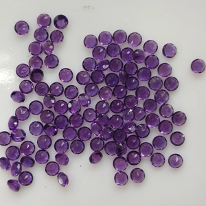 Ametista Africana Natural, Corte Brillante Redondo de 3.5MM, Gemas Sueltas de la Mejor Calidad para Joyería, Gemas de Montaña Roja Certificadas - Product Image 2