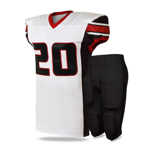 Uniforme de Fútbol Retro Personalizado al 100% para Tallas Grandes, Fabricante de Uniformes de Fútbol Transpirables con Estampado Gráfico y Hombros Caídos para Hombre - Product Image 1