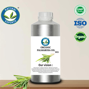 น้ำมันปาล์มโรซ่าออร์แกนิก (Cymbopogon martinii) กลั่นด้วยไอน้ำ และได้รับการรับรองออร์แกนิก ผู้จัดจำหน่ายและผู้ส่งออก B2B ในอินเดีย - Product Image 5