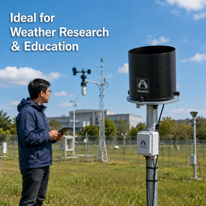 Instrument de mesure numérique des précipitations |   Pluviomètre RainWise pour stations météorologiques, recherche et surveillance environnementale - Product Image 2