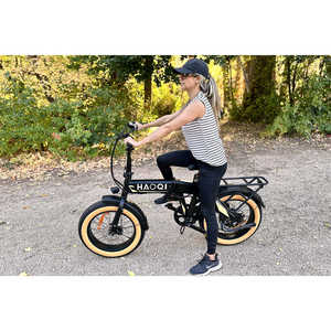 HEY - Vélo pliant électrique certifié, modèle Squirrel, cadre en aluminium 6061, moteur sans balais 500W, batterie au lithium 48V 10.4AH - Product Image 1