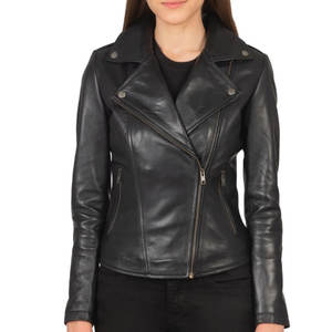 Blouson en cuir style simple 2025 – Nouvelle collection de blousons bombardiers en cuir de haute qualité, vente directe usine du Pakistan - Product Image 1
