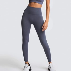 Custom Wholesale Women’s High Waist Hip Lifting Yoga Leggings – Slim Fit Stretch <b>Mesh</b> Side Pocket Sports Fitness <b>Pants</b> - Product Image 5