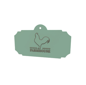 Plantilla de hierro personalizada premium con nombre para jardín, elegante decoración exterior para patio con letras caligráficas - Product Image 1