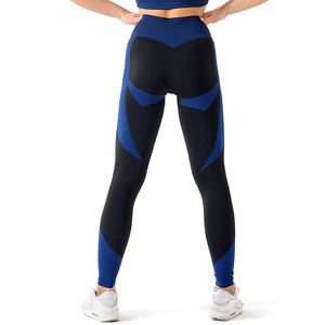 Conjunto de Yoga Sostenible de Alta Elasticidad sin Costuras de 2 Piezas para Mujer, Ropa Deportiva, Leggings de Cintura Alta, Conjunto de Leggings para Gimnasio, Ropa Deportiva a Prueba de Sentadillas - Product Image 5