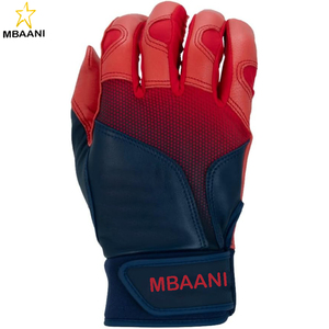 ถุงมือตีเบสบอลสำหรับผู้ชายและผู้หญิง ฝ่ามือทำจากหนังแท้ช่วยเพิ่มการยึดเกาะสูงสุด - Product Image 4