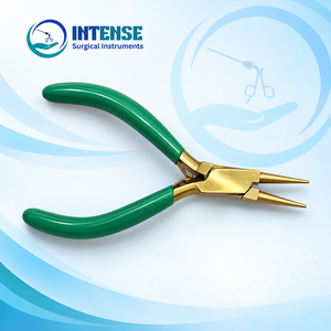 Alicates Profesionales de Punta Redonda para Joyería, Herramienta de Precisión para Doblar Alambre, Hacer Lazos y Abalorios, con Agarre Cómodo - Product Image 1