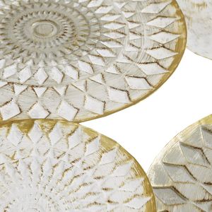 Decorazione da Parete in Metallo Geometrico Multicolore, Design Artistico Unico per Arredamento Casa - Product Image 2