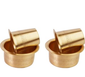Ensemble de Dabara élégant en laiton, fabriqué en Inde, réutilisable pour la maison, le bureau, les fêtes et les événements, à prix de gros et directement de l'usine. - Product Image 5