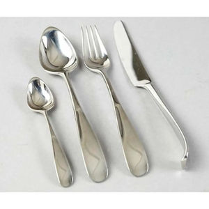 Ensemble de couverts en acier inoxydable épais pour table à manger, couverts en métal robustes pour la cuisine - Product Image 4