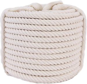Corde torsadée 100 % coton de qualité supérieure pour l'emballage en entrepôt, la logistique et la manutention industrielle intensives - Product Image 1