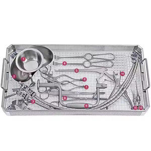 Cranial Set Tray <b>Instruments</b> for General <b>Neurosurgery</b> 12 PCS German Stainless Steel Neuro Surgical <b>Instruments</b> OEM - Product Image 1