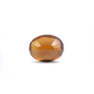 Natural Hessonite Gomed 7.9 Carat Oval Cut Loose Gemstone for Fine Jewelry - Product Image 2