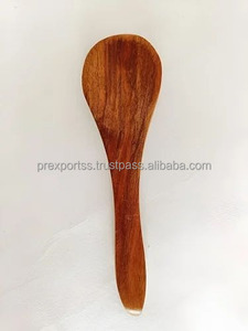 Cuchara de madera natural hecha de madera Precio barato Fabricante personalizado - Product Image 4