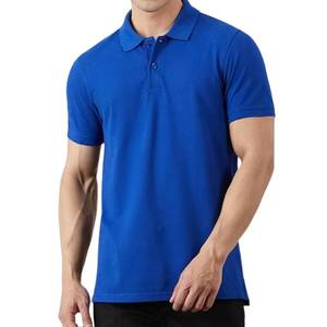 Camisetas Polo Deportivas de Algodón para Hombre, Transpirables, que Absorben la Humedad, Ropa Deportiva Activa, Logotipo Personalizado, Proveedor OEM, Directo de Fábrica - Product Image 1