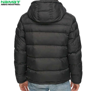 Performance Alpine Skiing Sport Puffer <b>Jacket</b> Men Thermal Fleece Lining Hooded Mountain Snowboard Athletic Wear - Product Image 6