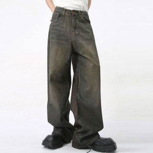 Pantalones Vaqueros Holgados para Hombre, Lavados, de Alta Calidad, con Logotipo Personalizado, el Mejor Diseño - Product Image 6
