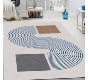 Top quality Pile Loop Cut Hand <b>Tufted</b> <b>Rug</b> Set Modern Design Eco Friendly Pet Friendly Living Room Floral look decent style - Product Image 1