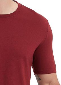 T-shirts à manches courtes pour hommes, coupe classique, couleur personnalisée, 100 % coton, col rond, anti-boulochage et séchage rapide - Product Image 3