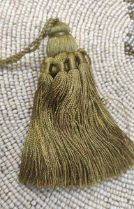 Gold <b>Tassel</b> Decorative Fringe Handle Detail - Product Image 6