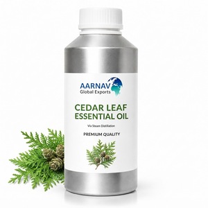 Natürliches Zedernblatt-Ätherisches Öl Eukalyptus Thuja Occidentalis Therapeutische Qualität 100% Reines Dampfdestilliertes Aromatisches Grünes Öl - Product Image 3