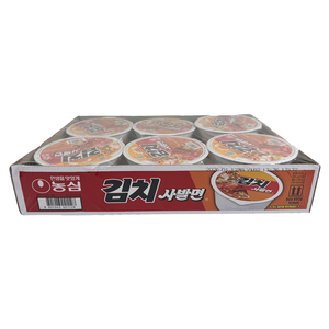 Innovador Sopa de Fideos Instantáneos Nongshim Kimchi Sabalmyeon en Vaso 86g Estilo Frito Marca K Empaque en Caja 24 Vasos por Cartón Abrigos para Mujer - Product Image 2
