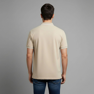 Camiseta de Diseño de Manga Corta para Hombre, 100% Algodón Transpirable, Estilo Casual de Verano, Tejido Sólido, Logotipo Bordado Personalizado Único - Product Image 5